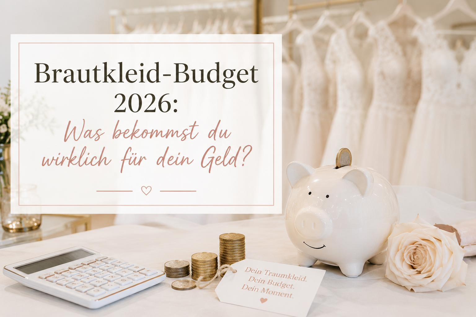 Brautkleid-Budget 2026 Was bekommst du wirklich für dein Geld